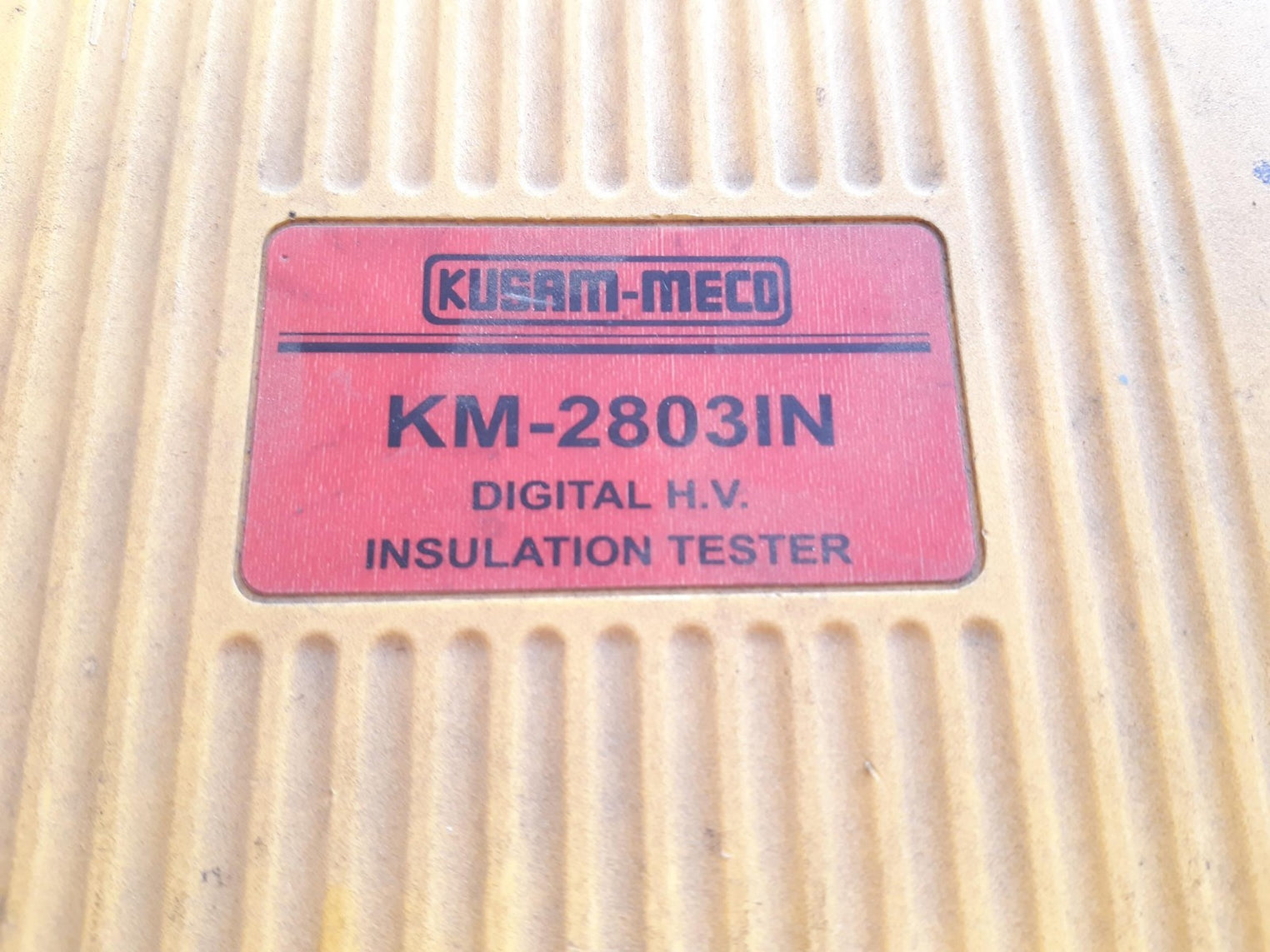 Kusam-meco km-2803in high voltage digital insulation tester