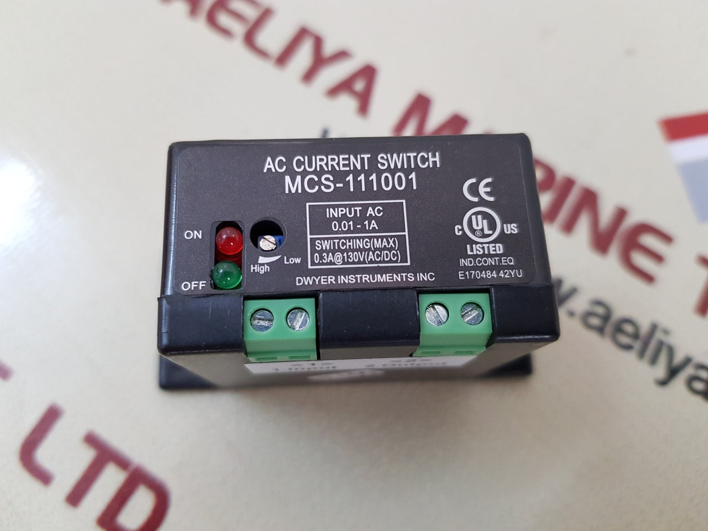 CCS-121050. DWYER, CURRENT SWCH, 0A TO 200A, SOLID CORE CCS-121050. DWYER, CURRENT SWCH, 0A TO 200A, SOLID CORE