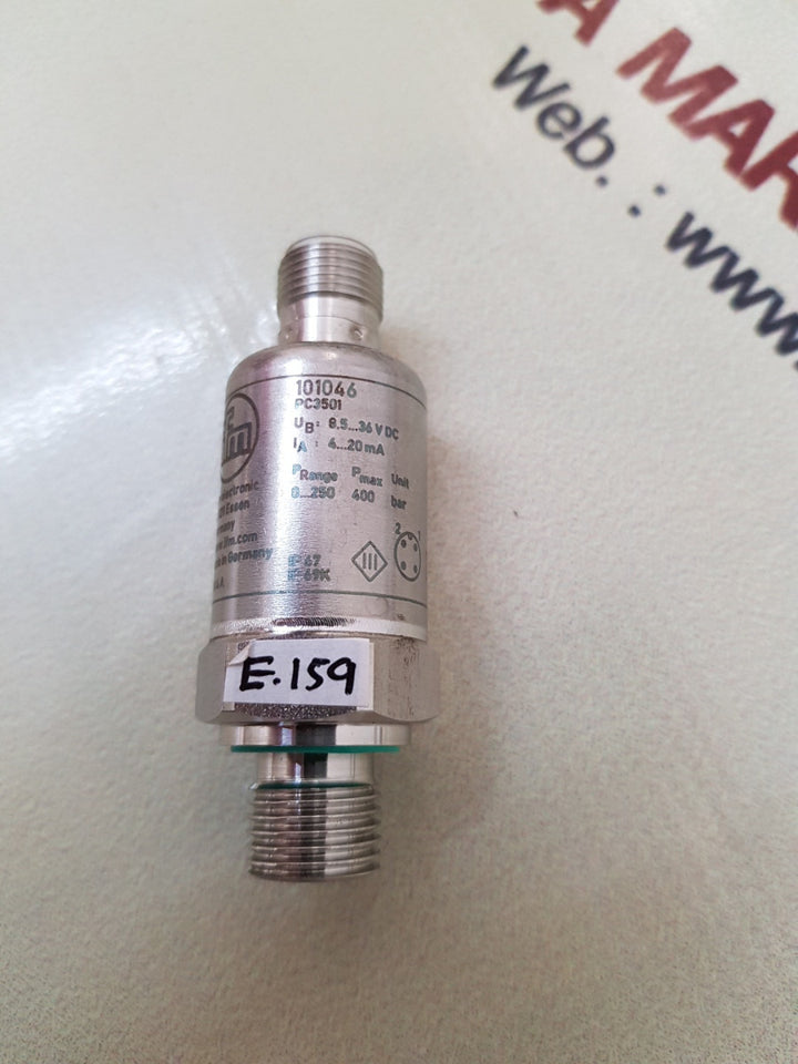 Ifm electronic pc3501 pressure sensor