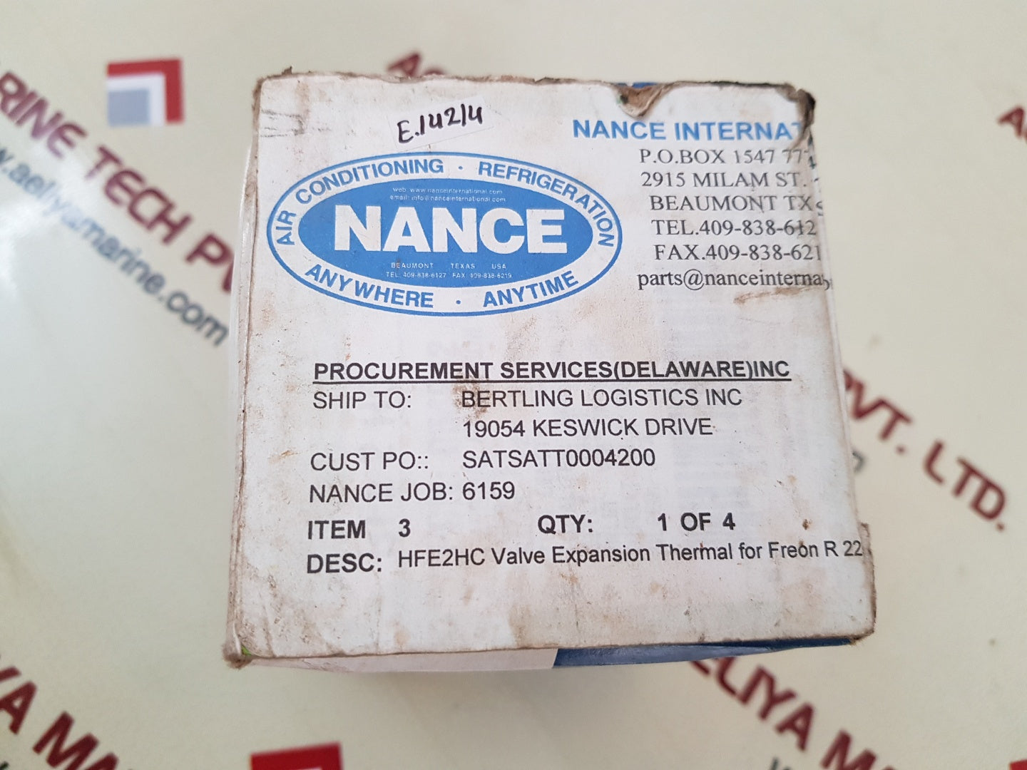 Emerson hfe2hc thermal expansion valve 