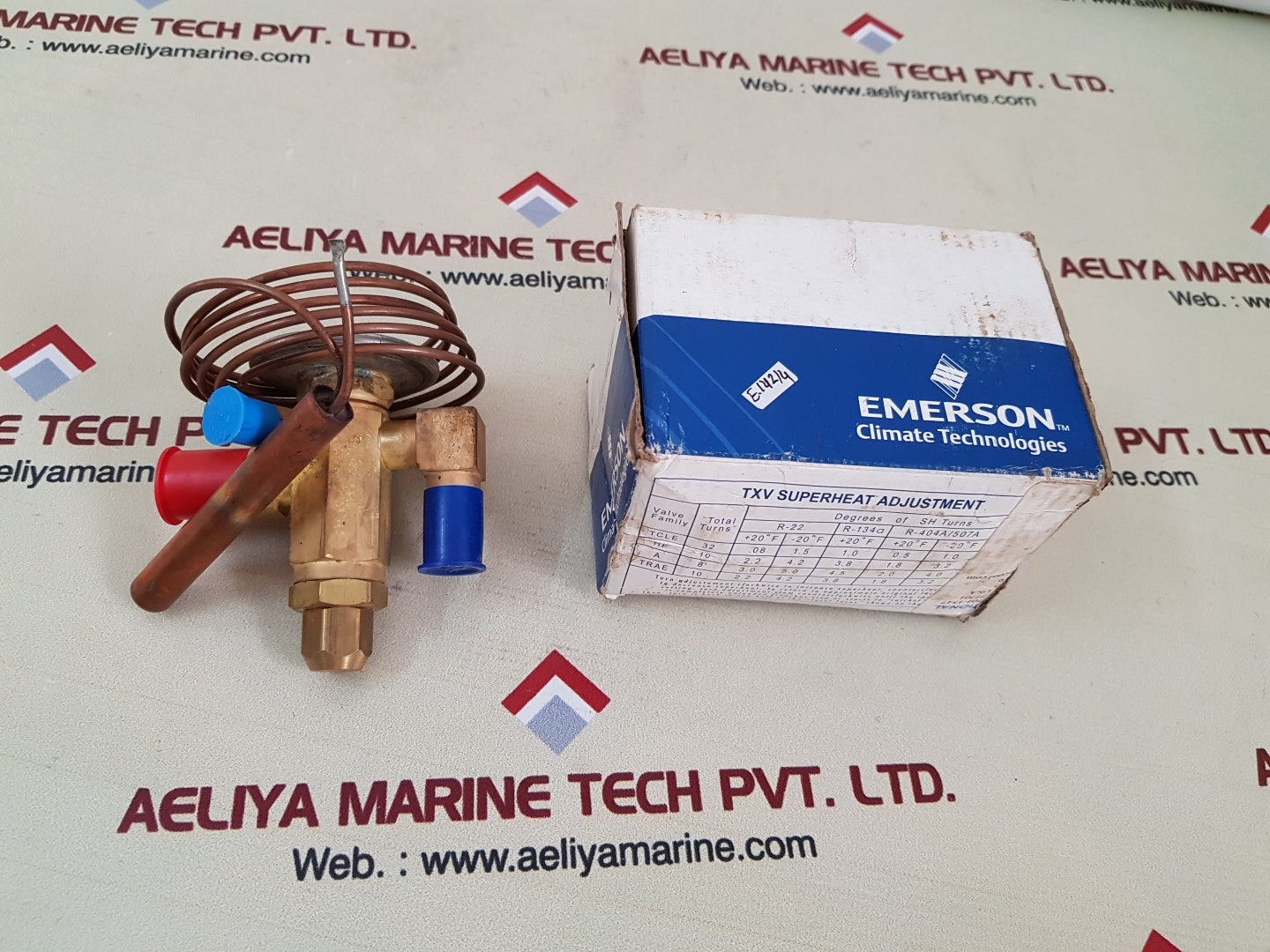 Emerson hfe2hc thermal expansion valve 