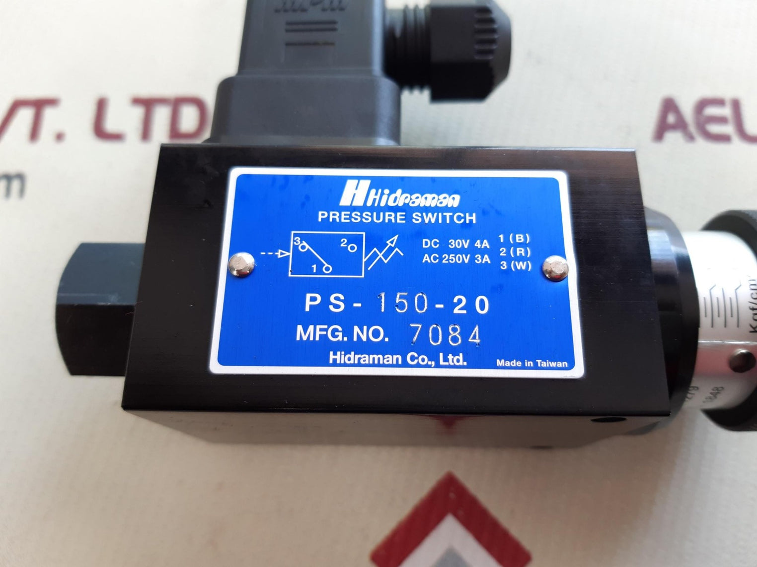 Hidraman ps-150-20 pressure switch