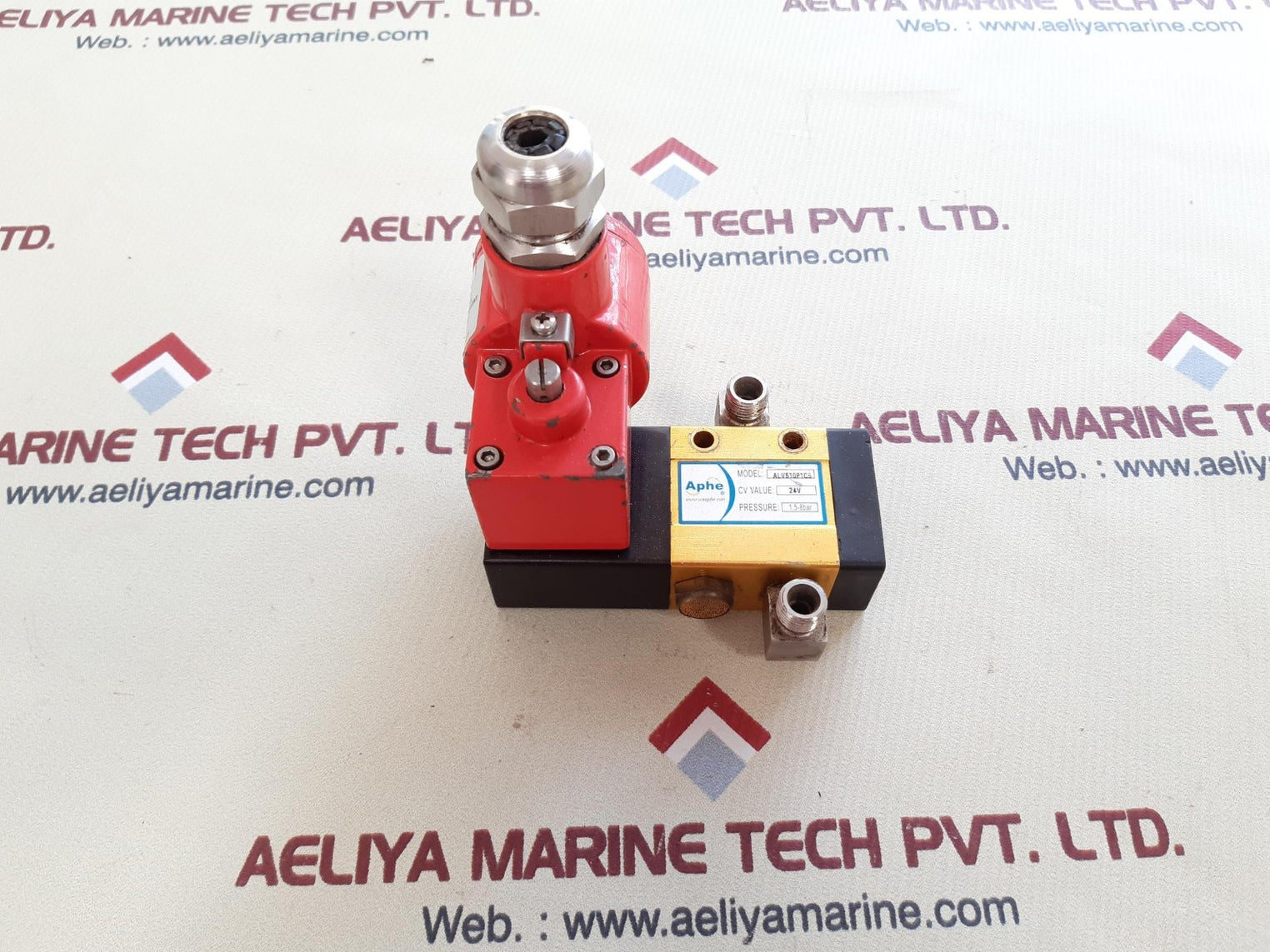 Aphe alv510p1c5 solenoid valve 24v 1.5-8bar