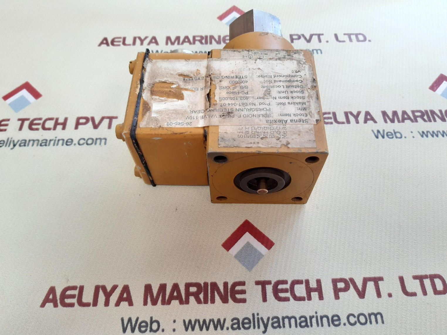 Porsgrunn mt 24501 solenoid f.pilot valve 110v 250ma