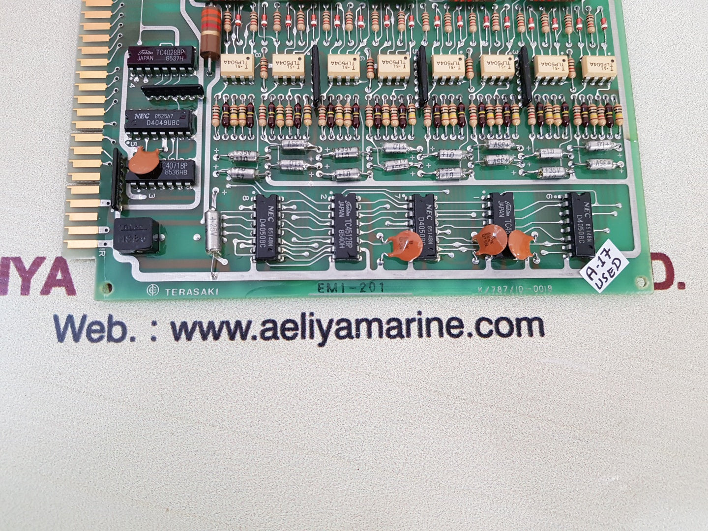 Terasaki emi-201 pcb card k/787/10-001b