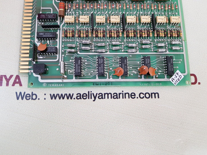 Terasaki emi-201 pcb card k/787/10-001b