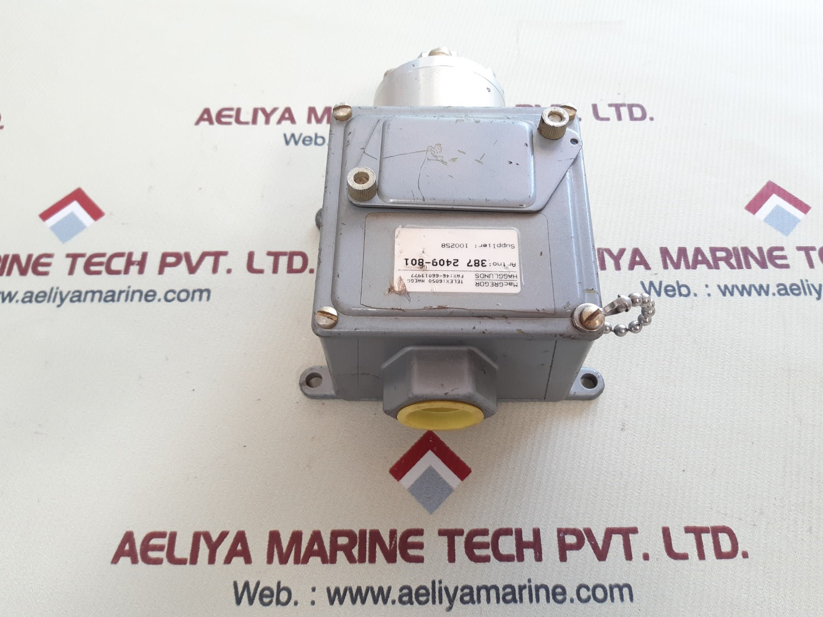 Macgregor hagglunds 387 2409-801 pressure switch
