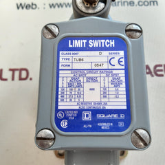 Square d class 9007 tub6 limit switch