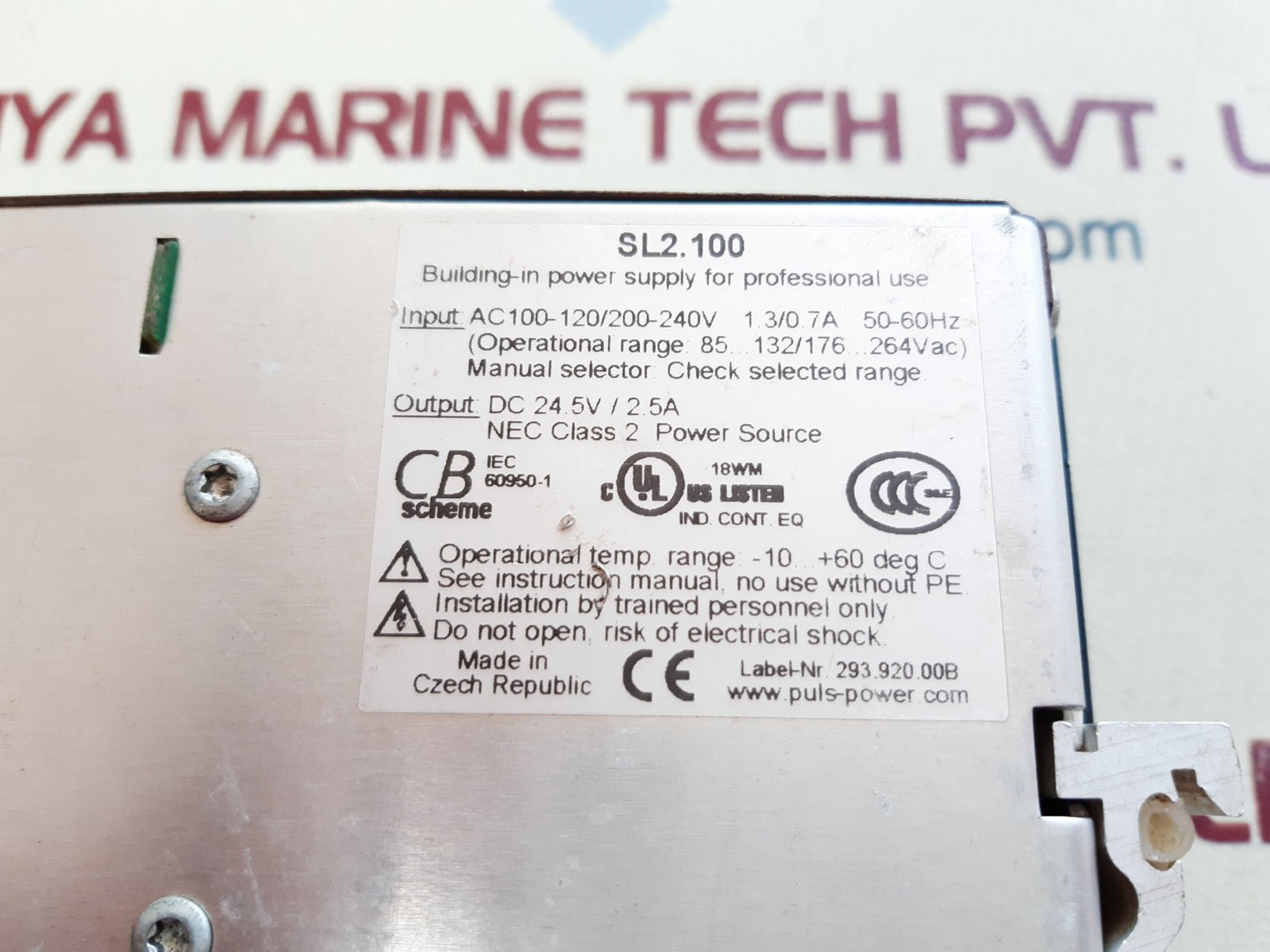 Puls power supply sl2.5