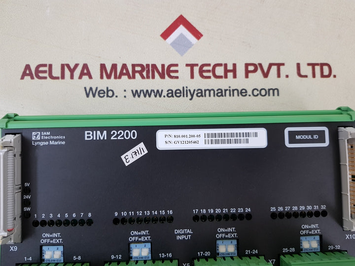 Sam electronics/ lyngso marine bim 2200 module 810.001.200.05