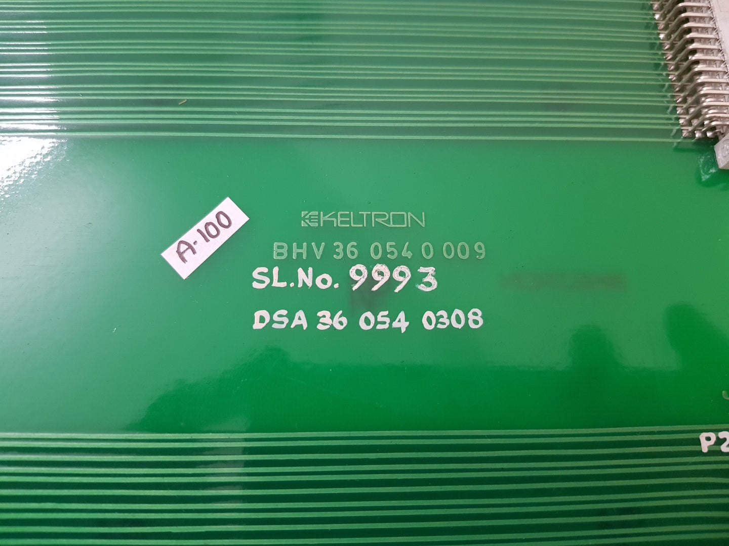 Keltron dsa 36 054 0308 pcb card 