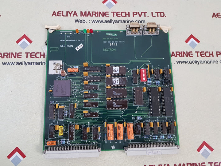 Keltron dsa 36 034 3244/a micro processor 