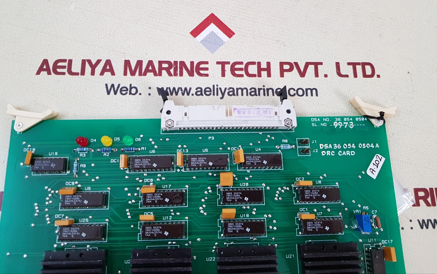 Keltron dsa 36 054 0504a drc card