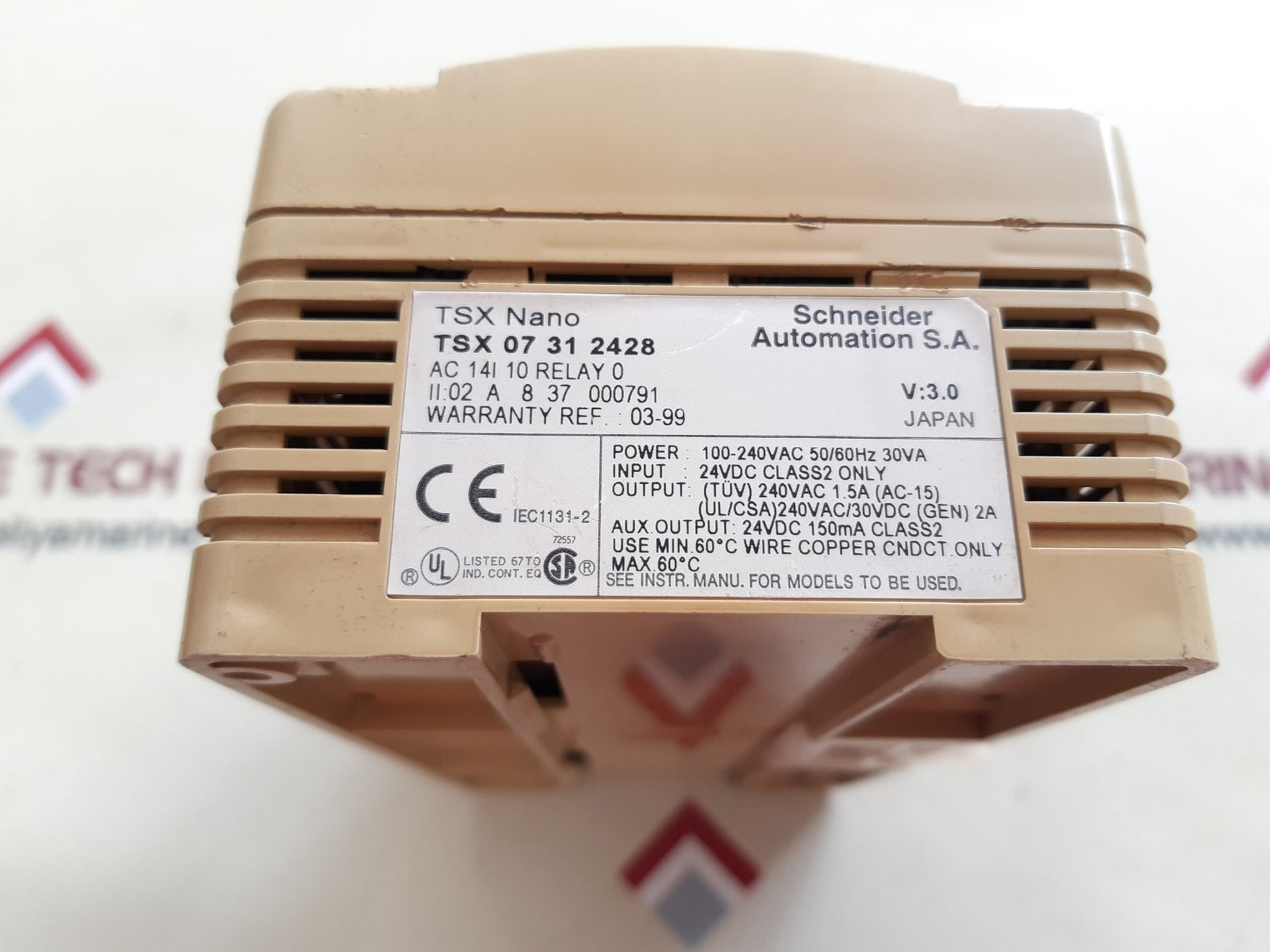 Schneider telemecanique modicon tsx nano tsx 07 31 2428