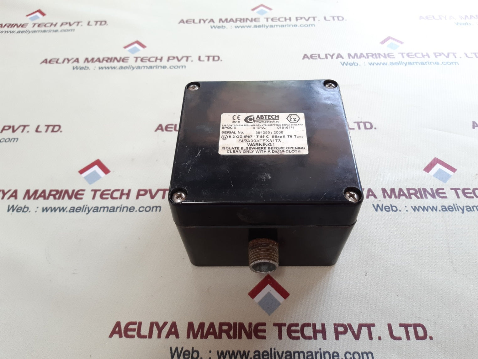 Abtech bpgc6 electrical enclosure sira99atex3173