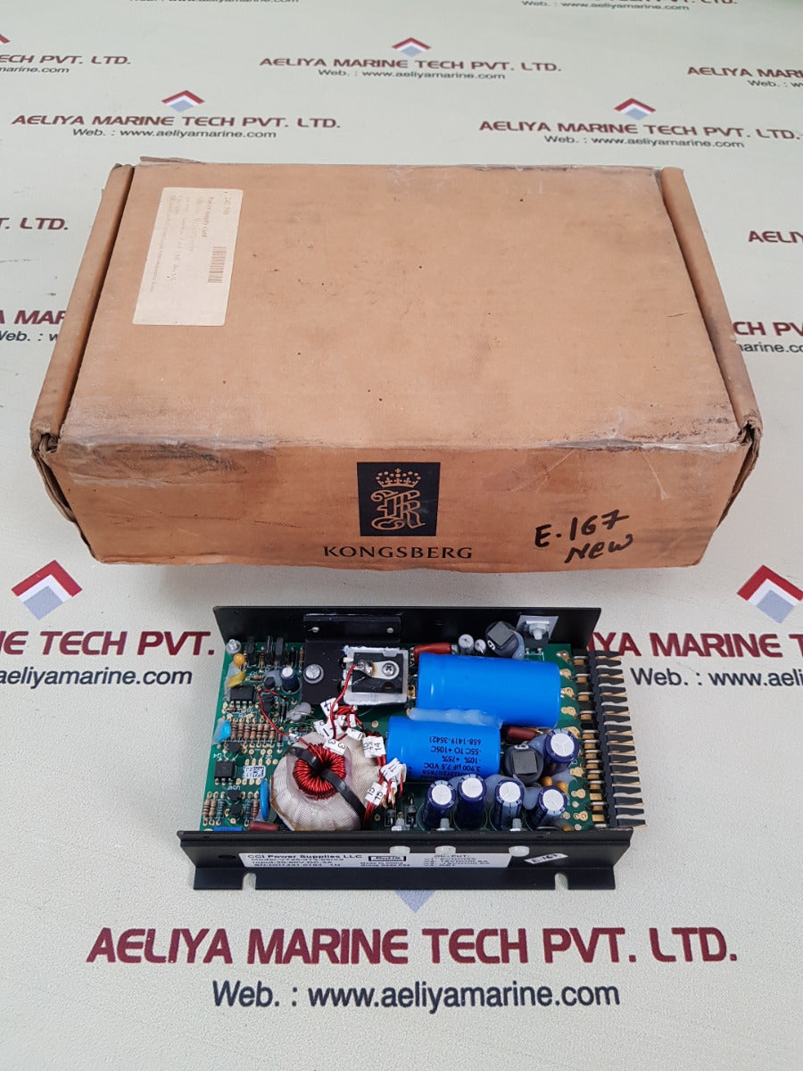 Kongsberg vt25-373-99/x9 cci power supplies llc 
