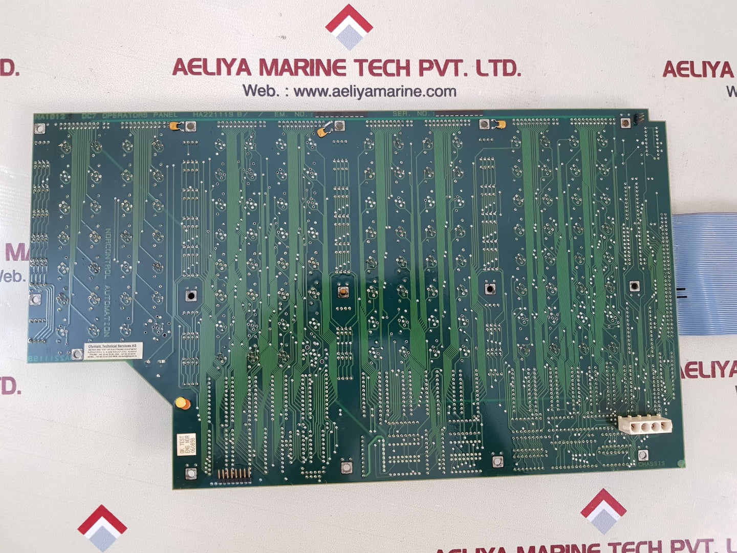 Norcontrol automation na1012 operators panel