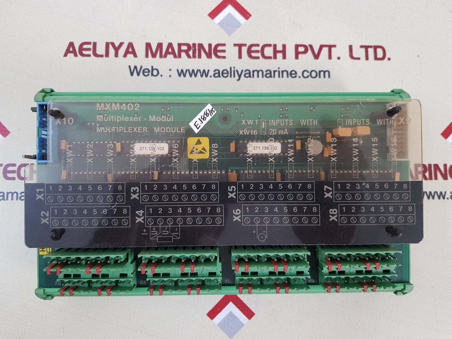 Lyngso marine/ sam electronics mxm 402 multiplexer module 