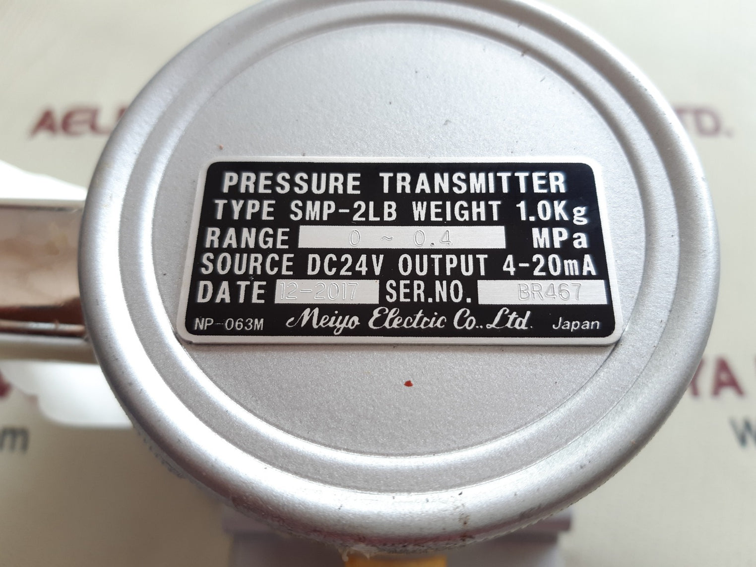 Meiyo electric smp-2lb pressure transmitter 0~0.4 mpa