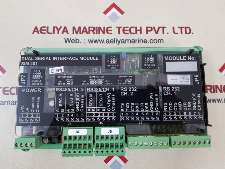 Lyngso marine / sam electronics Dual serial interface module sim 401