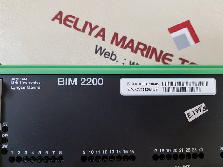 Sam electronics/ lyngso marine bim 2200 module 810.001.200-05 
