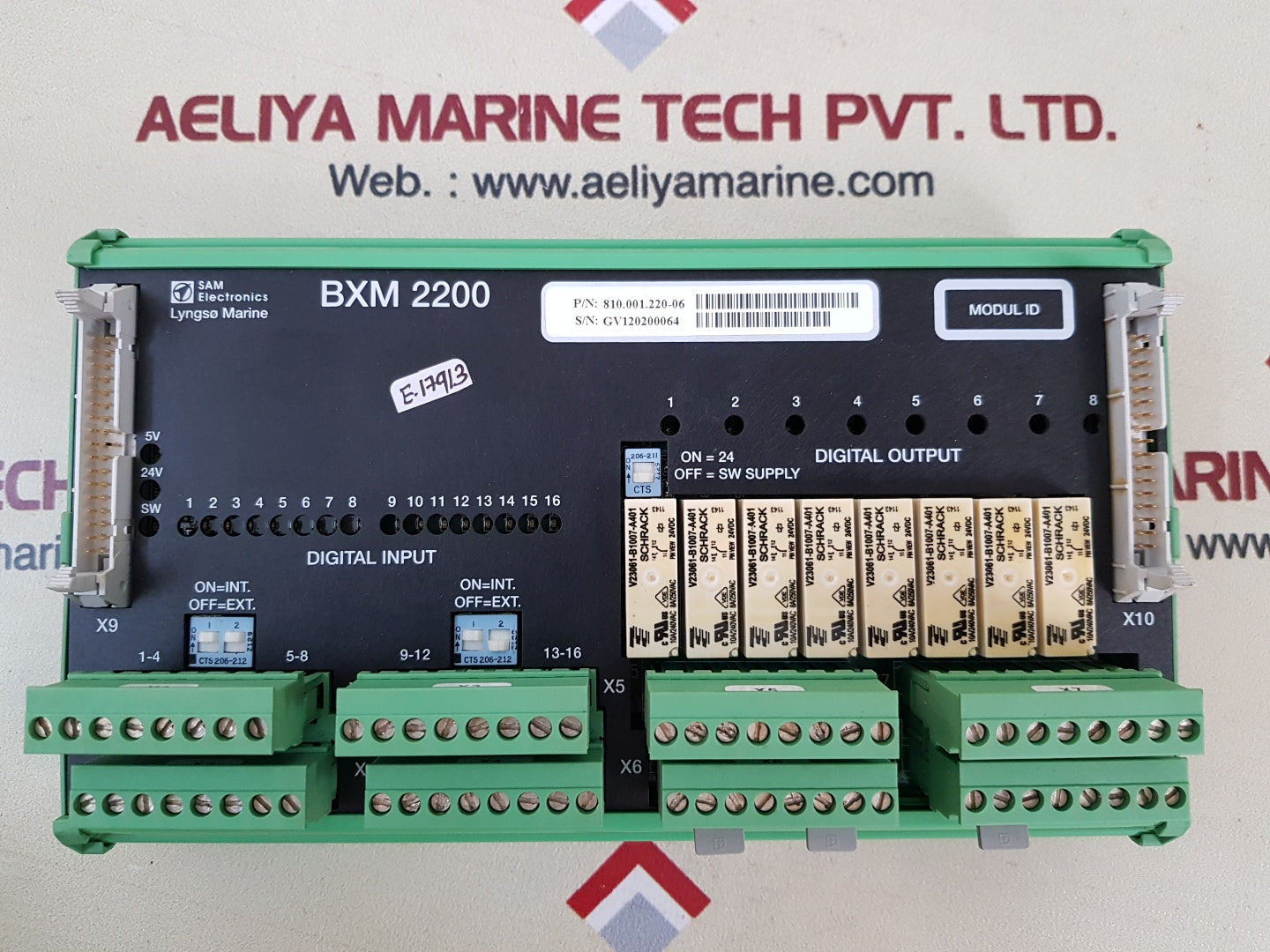 Sam electronics/lyngso marine bxm 2200 module 810.001.220-06 