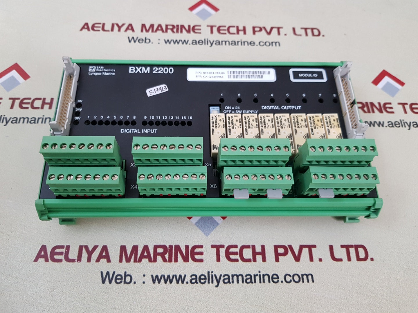 Sam electronics/lyngso marine bxm 2200 module 810.001.220-06 