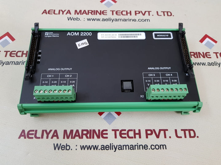 Sam Electronics/Lyngso Marine Aom 2200 Interface Module 810.001.420-03