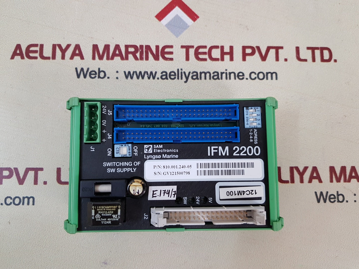 Sam electronics / lyngso marine ifm 2200 module 810.001.240-05 