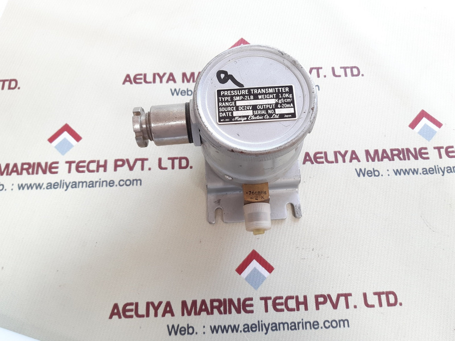 Meiyo electric smp-2lb pressure transmitter -76cmhg~2 kgf/cm²