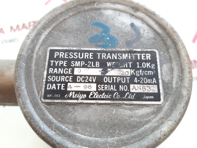 Meiyo electric smp-2lb pressure transmitter 0-20 kgf/cm²