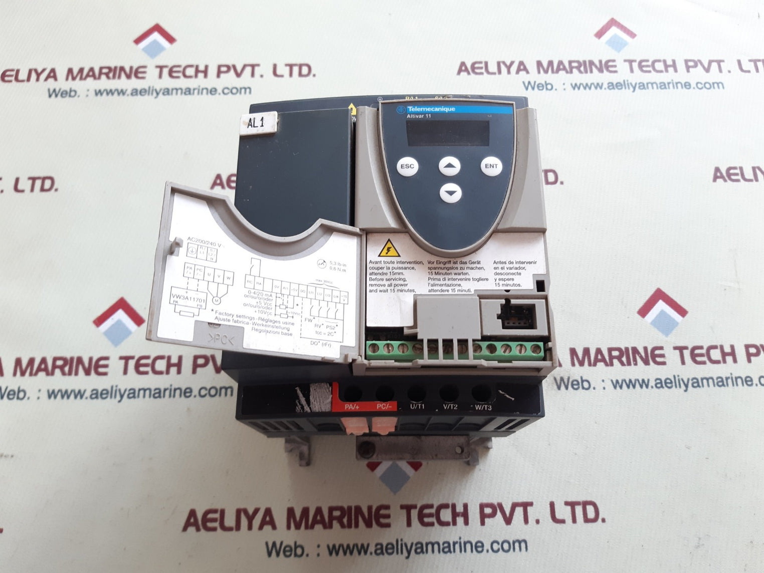 Telemecanique altivar 11 inverter