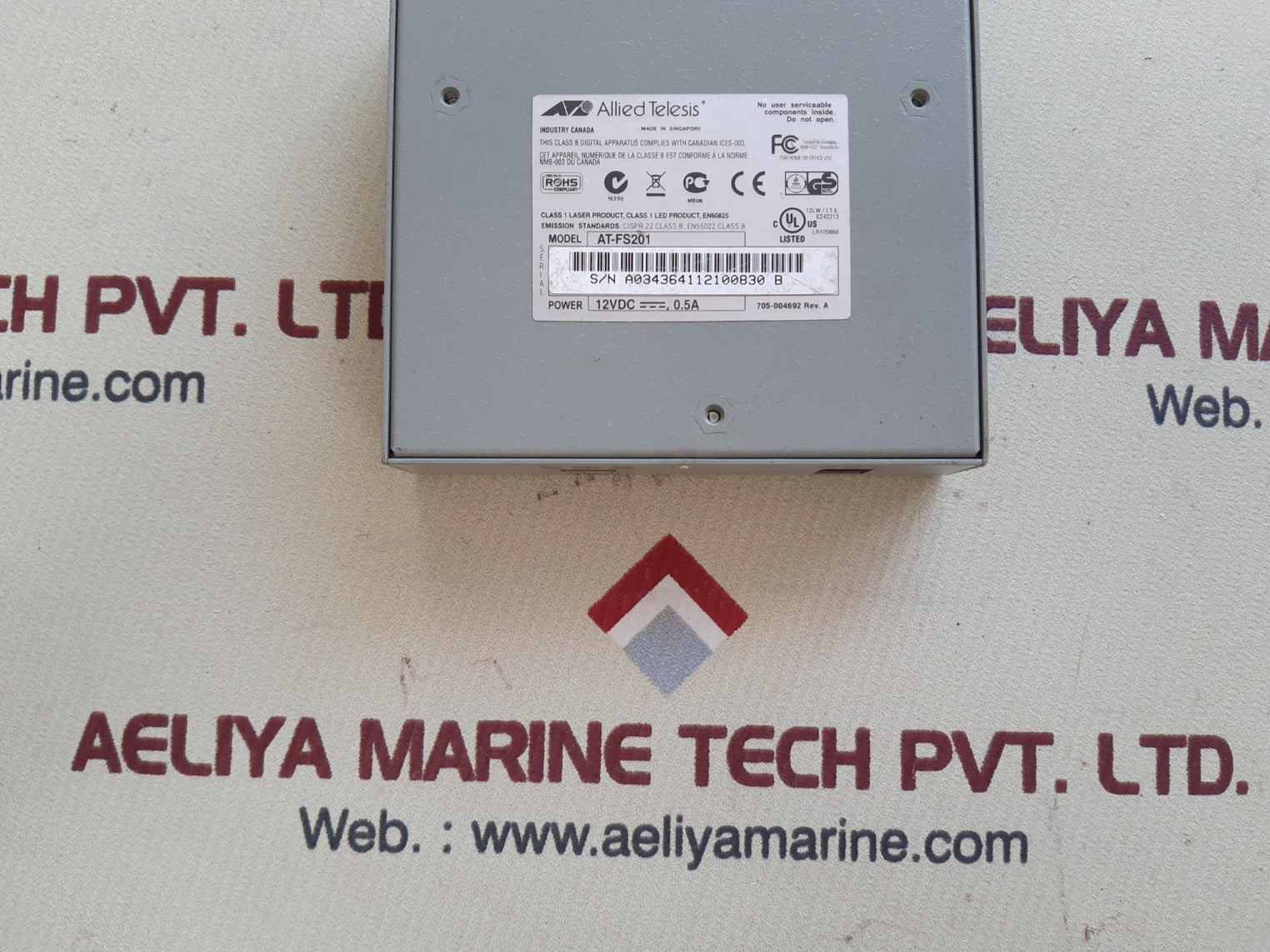 Allied telesyn at-fs201 ethernet switch ieee 802.3/802.3u auto mdi/mdi-x