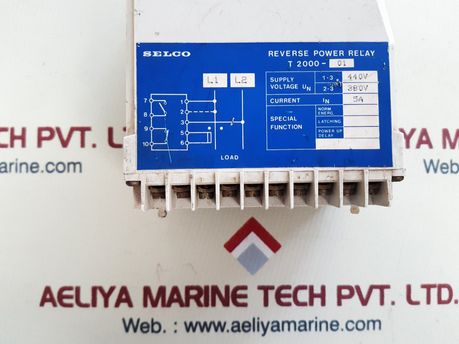 Selco t2000 reverse power relay t2000-01