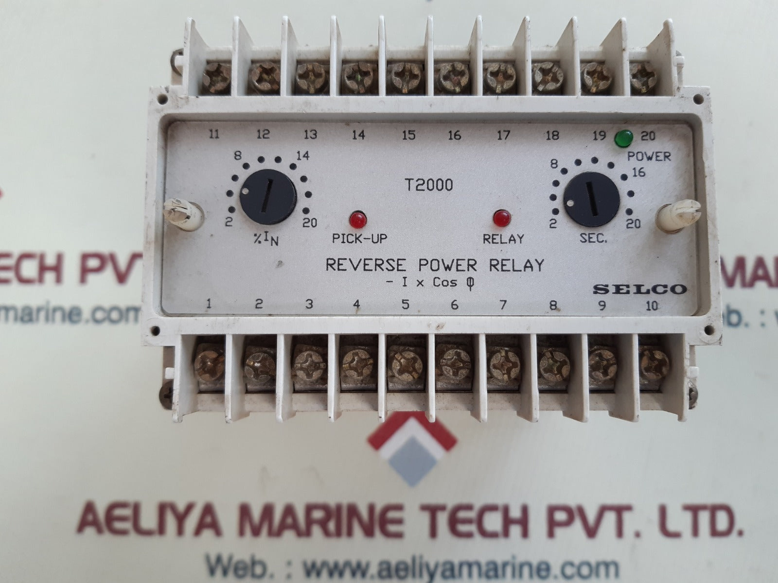 Selco t2000 reverse power relay t2000-01