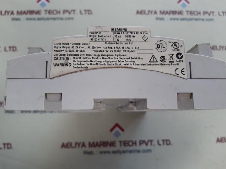 SIEMENS PXC22.D 