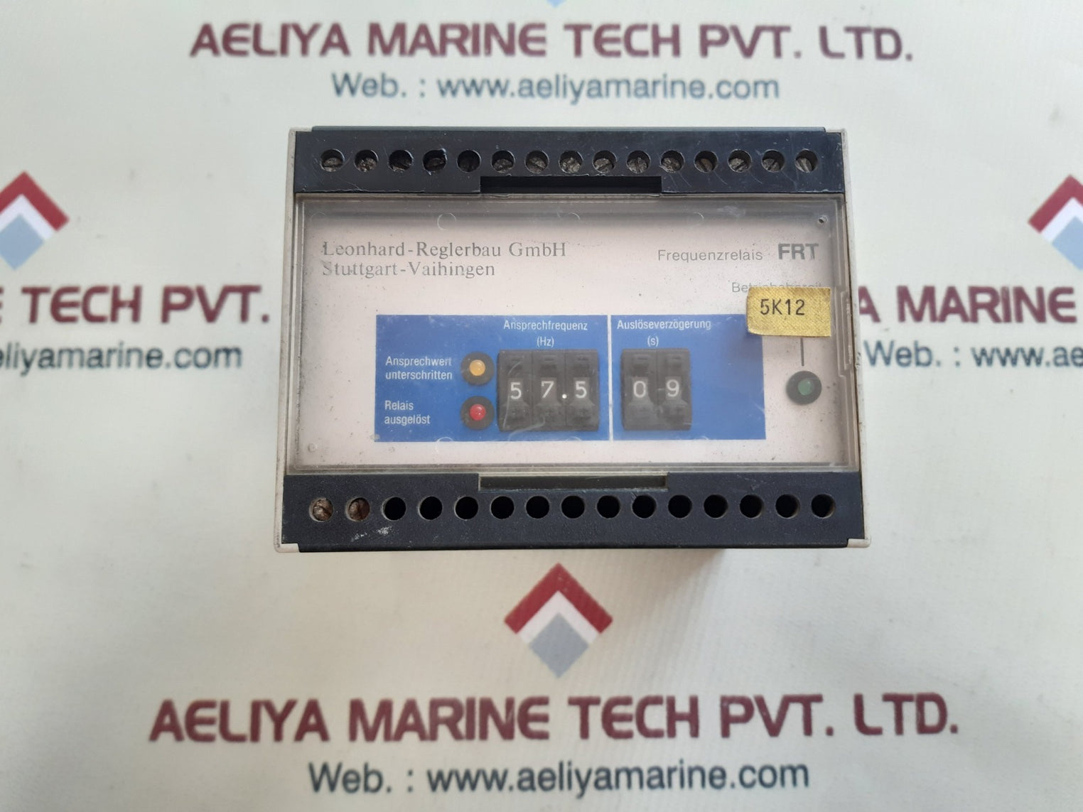Leonhard-reglerbau frt 120-2 frequency relay frt