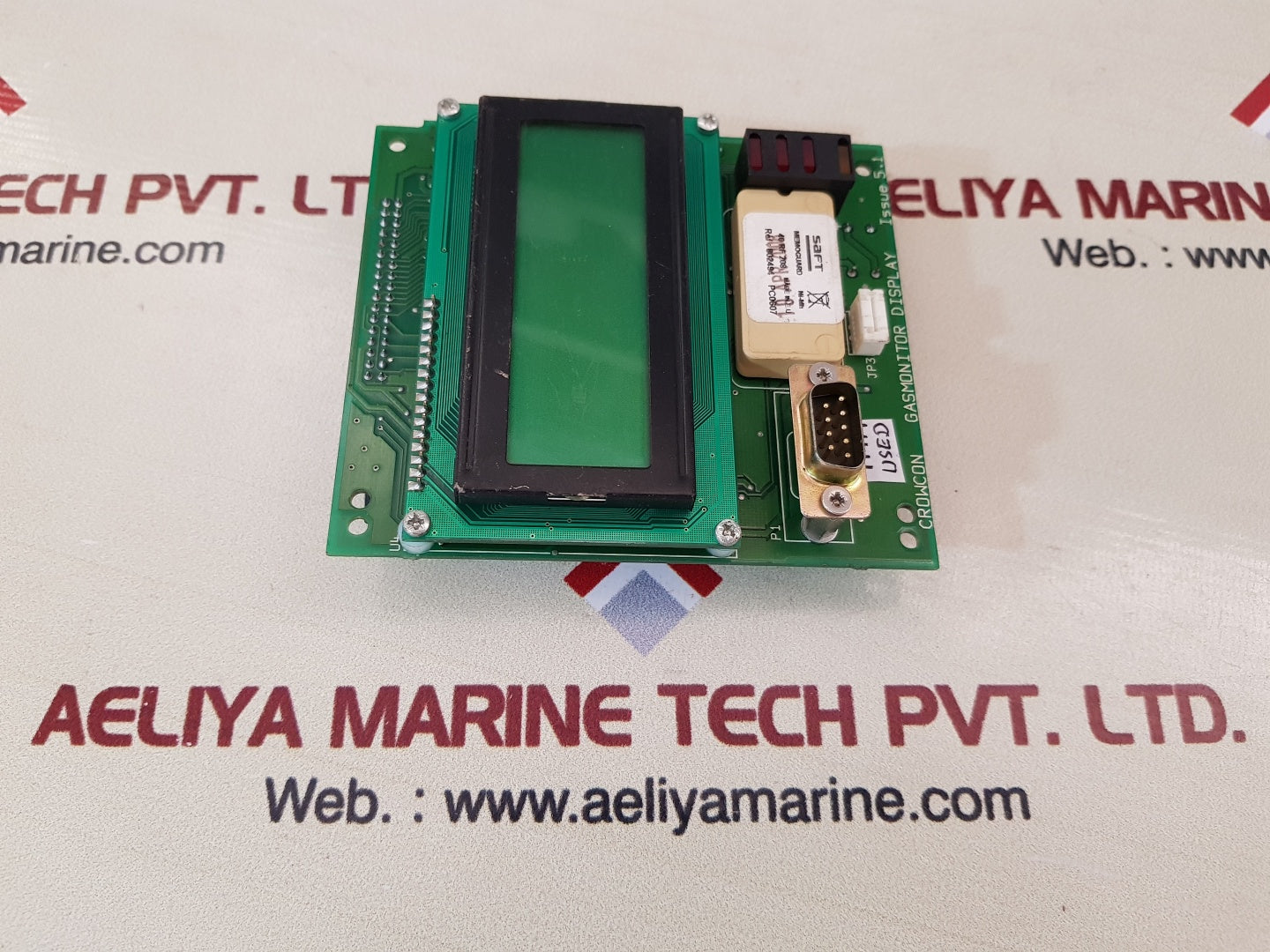 Crowcon gas monitor display