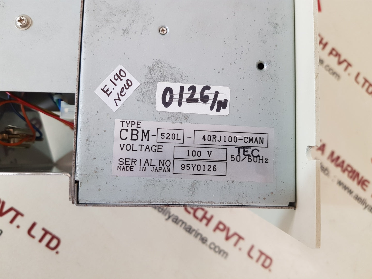 Terminal panel printer cbm-520l-40rj100-cman