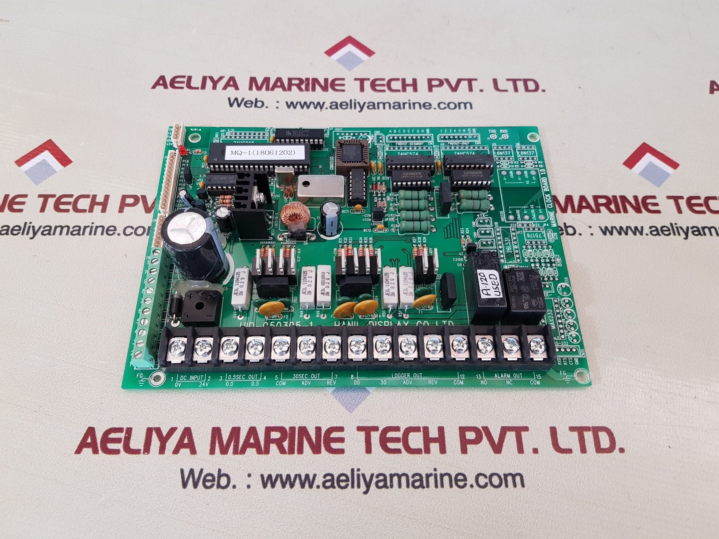 Hanil display hid-050305-1 marine clock board 1.0