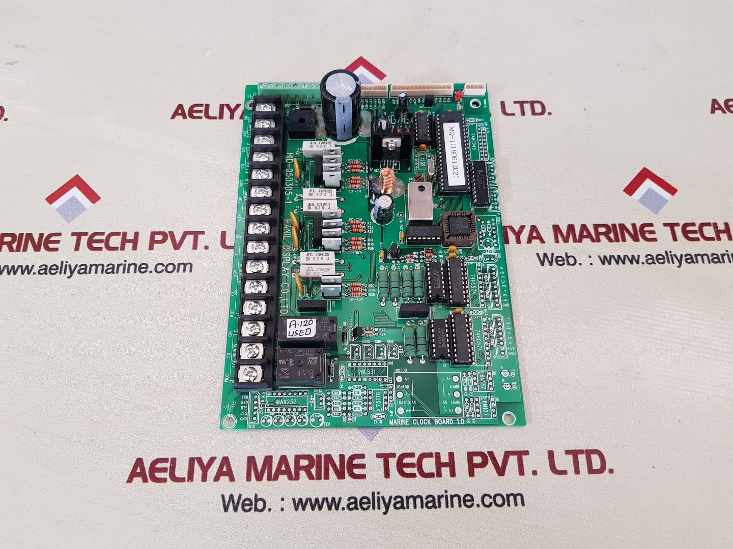 Hanil display hid-050305-1 marine clock board 1.0
