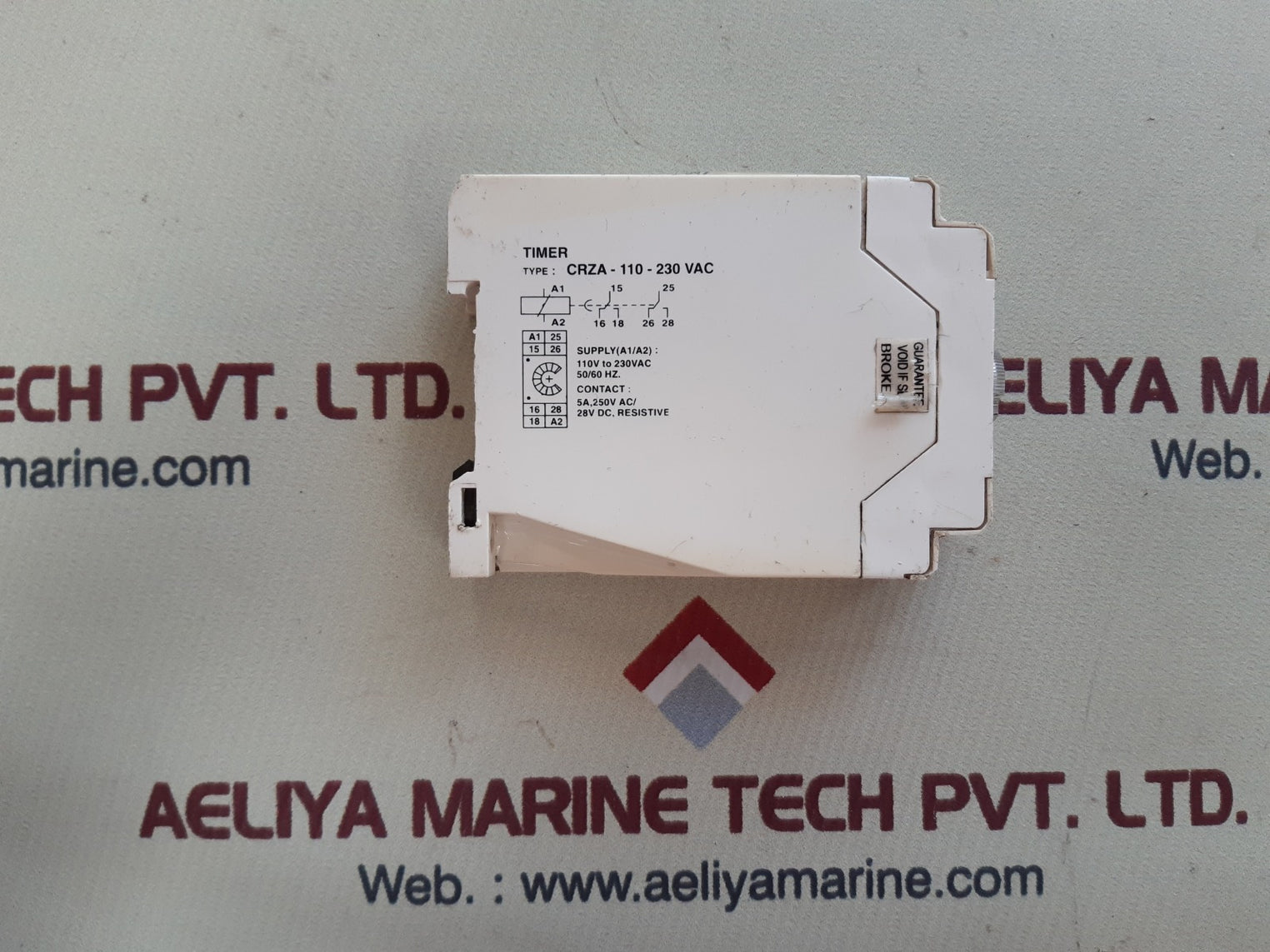 Sprecher+schuh crza-110-230 vac timer relay