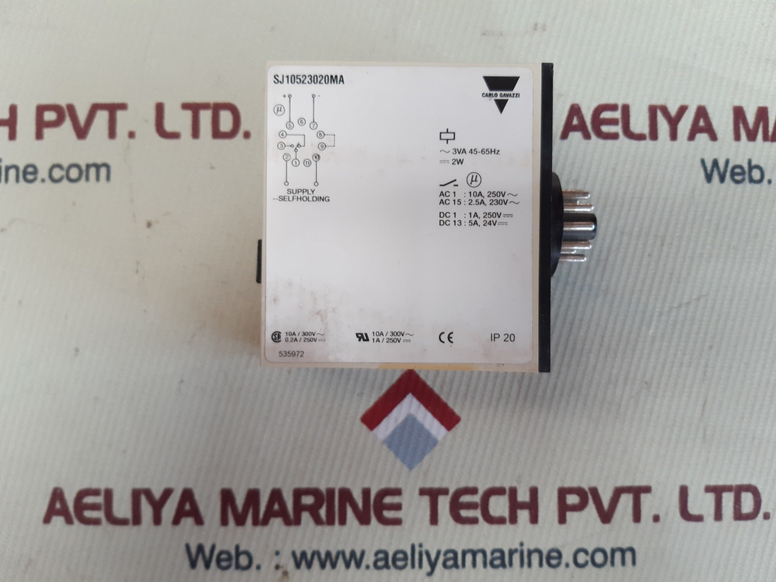 Carlo gavazzi sj 105 230 current level relay sj10523020ma