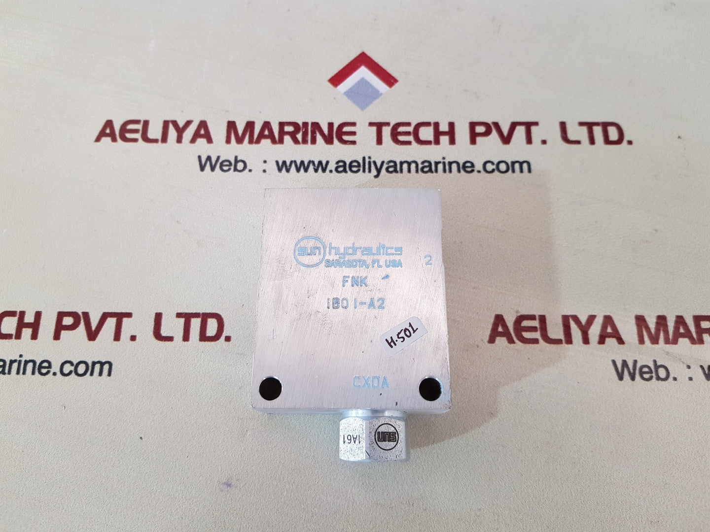 Sun hydraulics fnk 1b01-a2 manifolds block