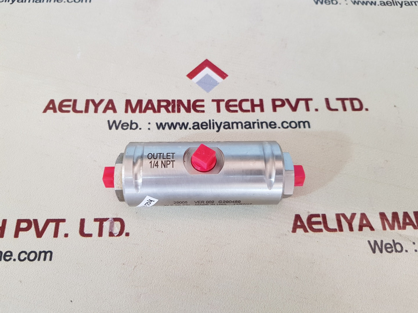 Proserv gilmore 22519 shuttle valve