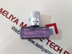 Parker n400s/1a047 flow control needle valve