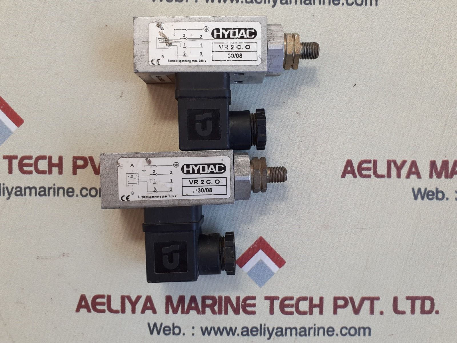 Hydac vr 2 c.o pneumatic valve