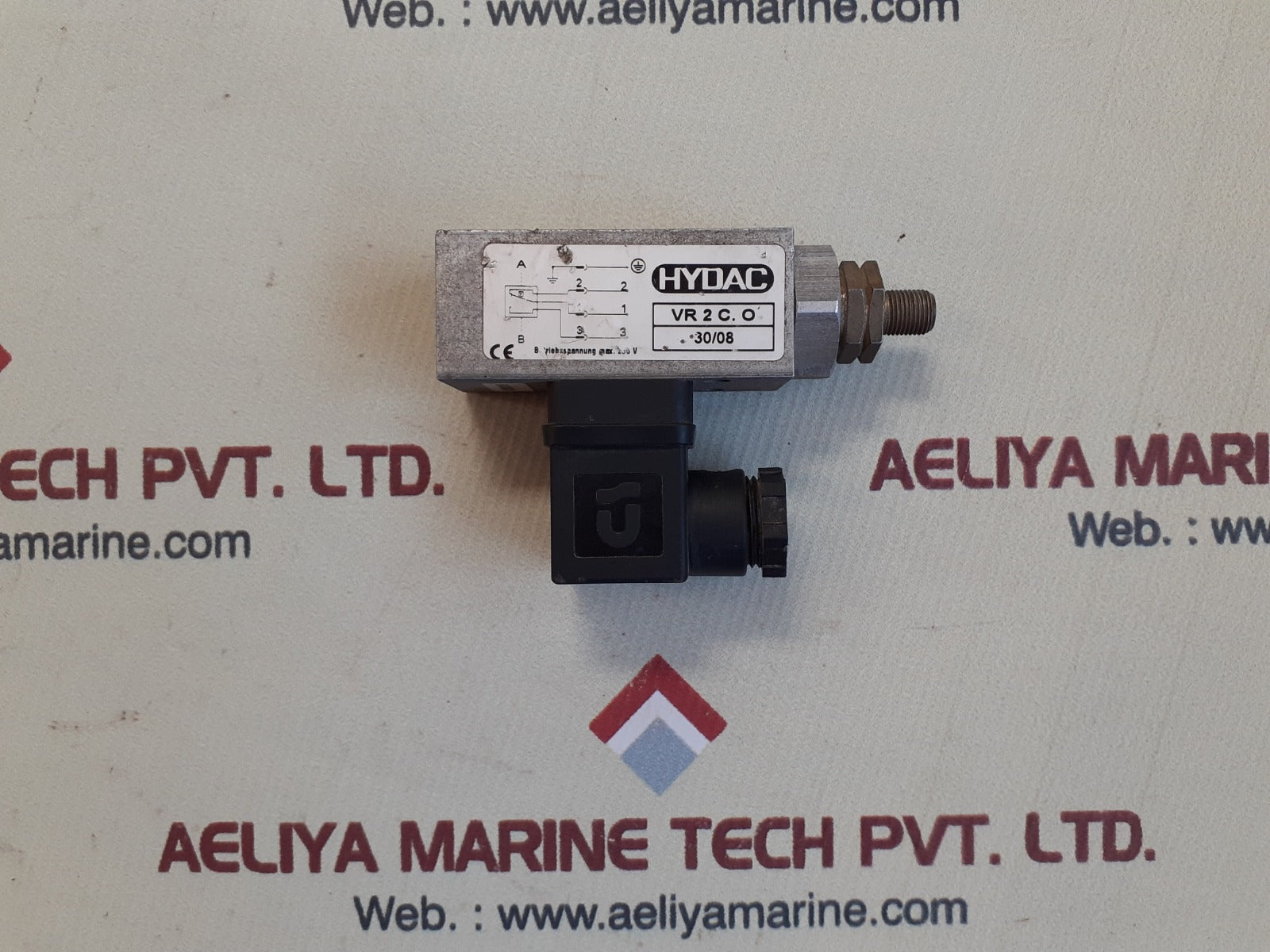 Hydac vr 2 c.o pneumatic valve