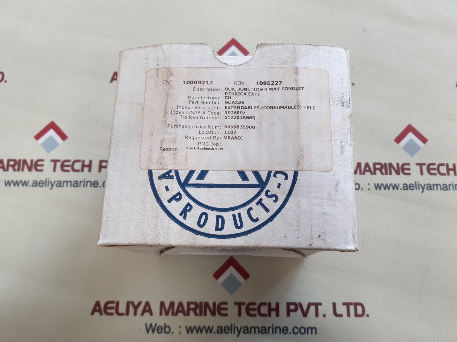 Appleton gr-efhc o-z/gedney gua-gueb outlet box