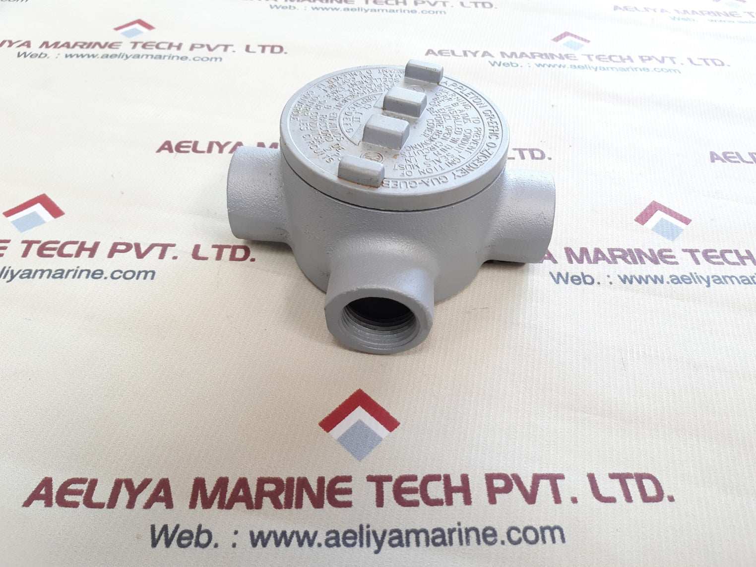 Appleton gr-efhc o-z/gedney gua-gueb outlet box